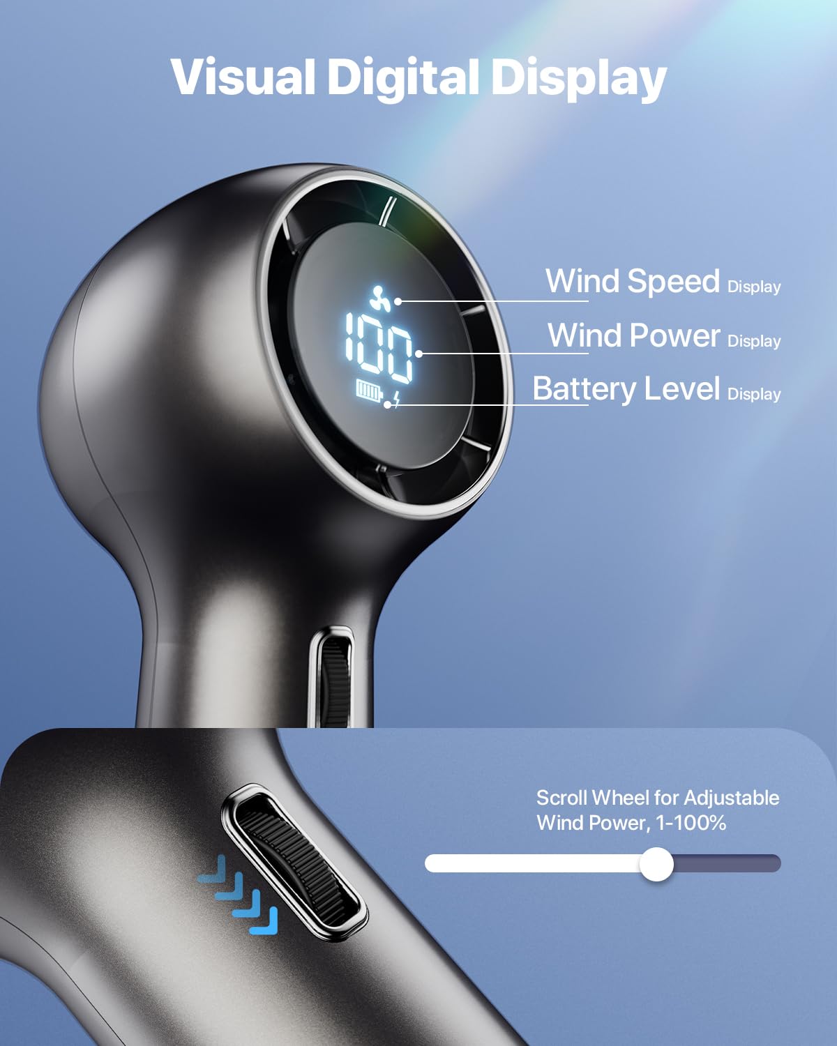 High Speed Portable Fan - 100