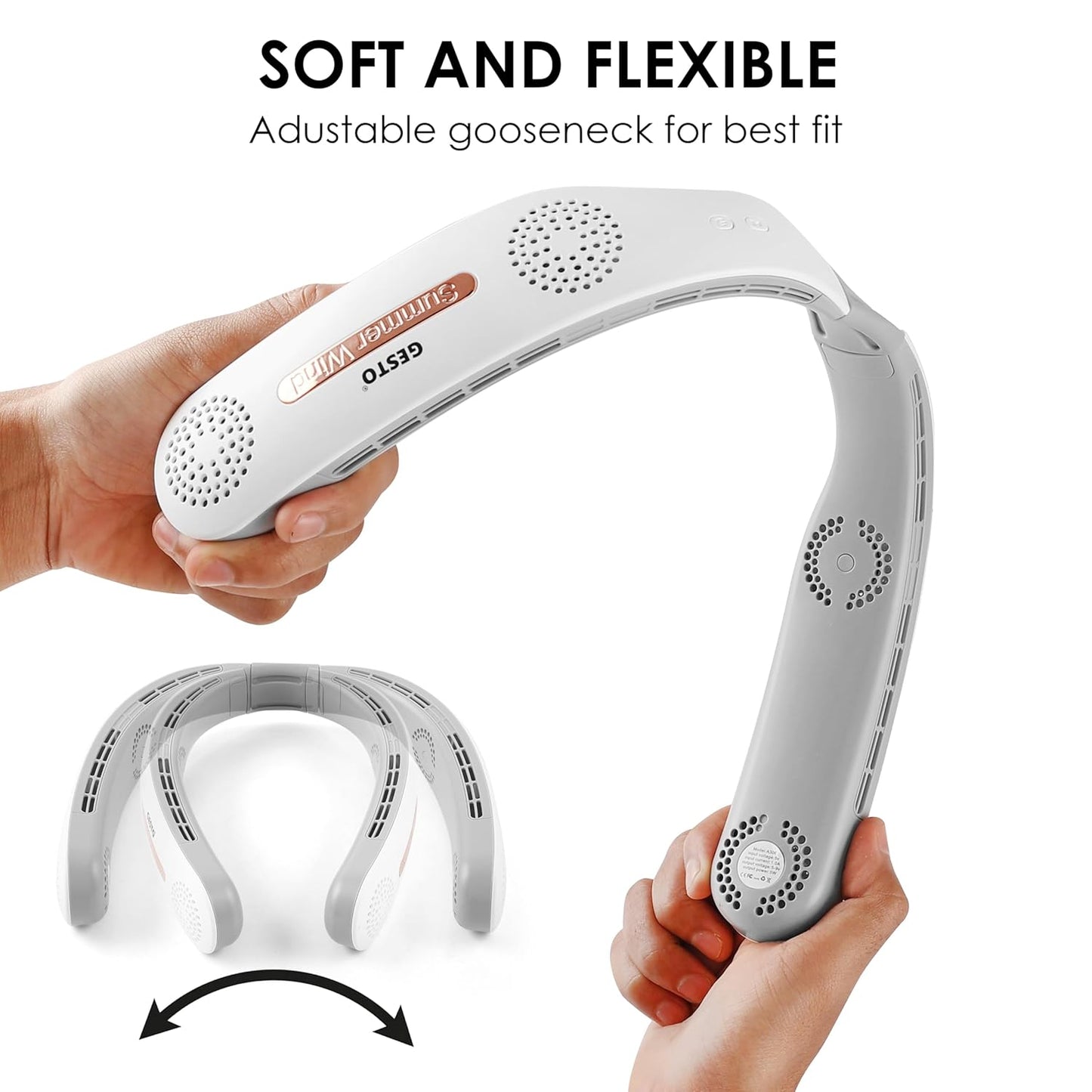 360° Quad-Turbo Personal Cooling System