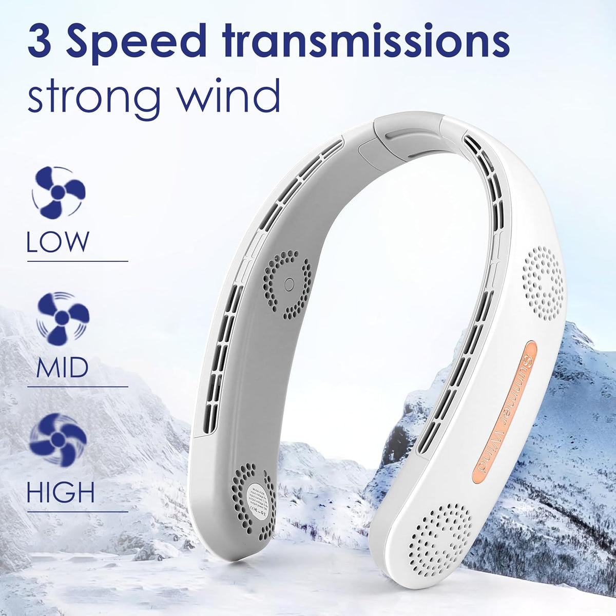 360° Quad-Turbo Personal Cooling System