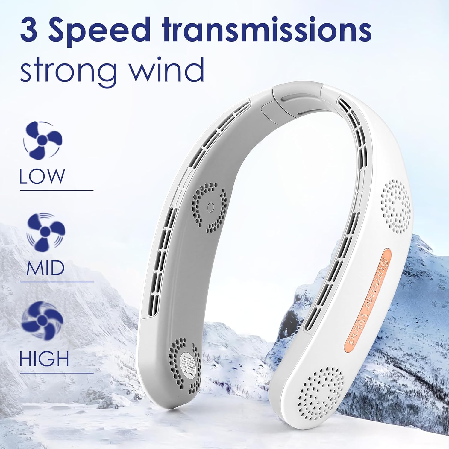 360° Quad-Turbo Personal Cooling System